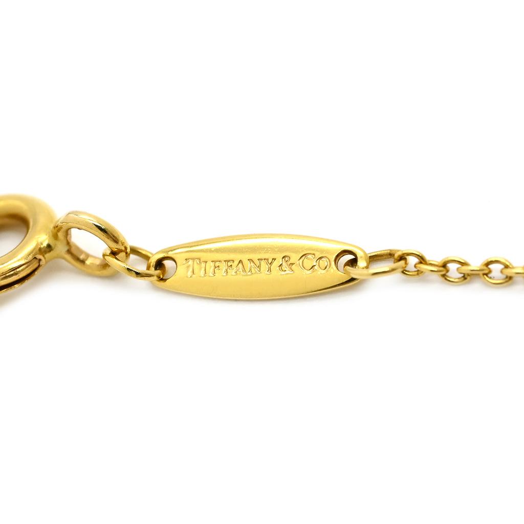 Tiffany & Co - By the yard By the Yard Single DiamondNecklace 18K Yellow Gold/diamond Array