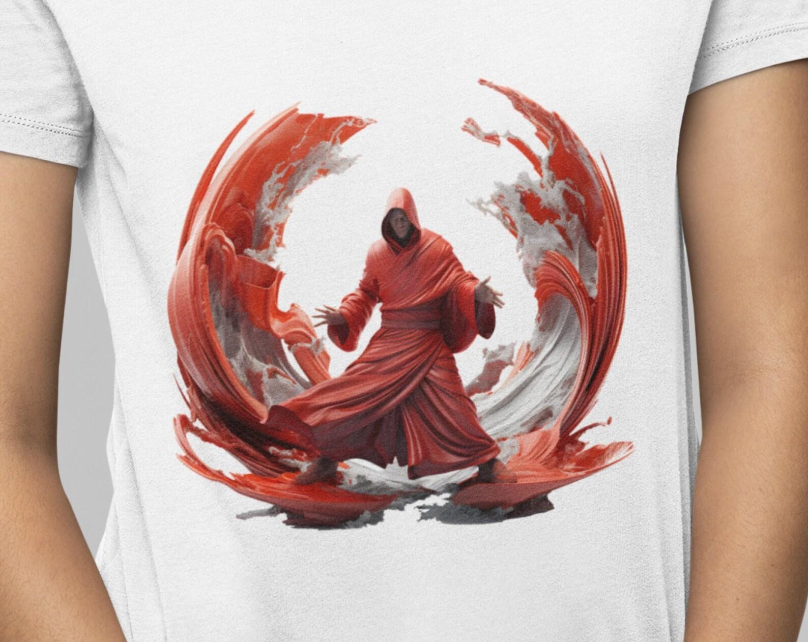 Shaolin Monk T-Shirt: Zen Warrior, Martial Arts Graphic Tee S