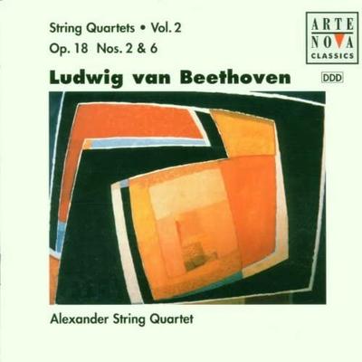CD BEETHOVEN; ALEXANDER STRING QUARTET - Beethoven;Streichquartette Op.18 74321496822 Arte Nova Class 1997 Europa Klassik Gebraucht