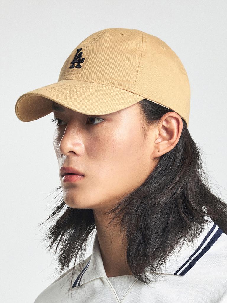 Emelbi Rookie Unstructured Ball Cap La (Beige)