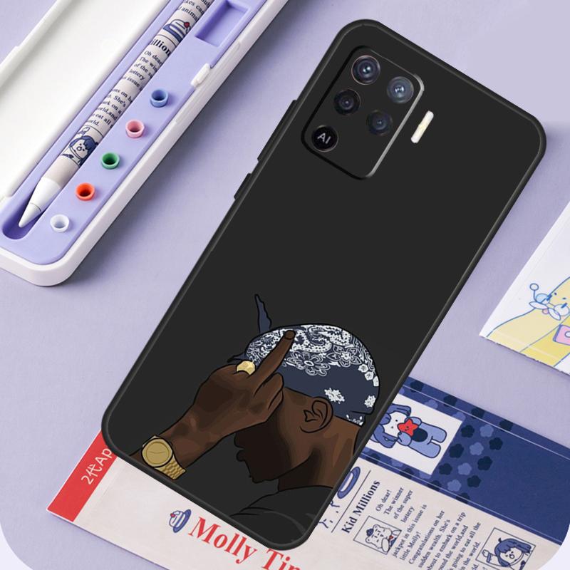 Rapper 2pac Singer Tupac For Oppo A94 A74 A54 A15 A18 A38 A58 A78 A98 A40 A60 A80 A16 A76 A96 A57 A17 A77 A5 Pro Case