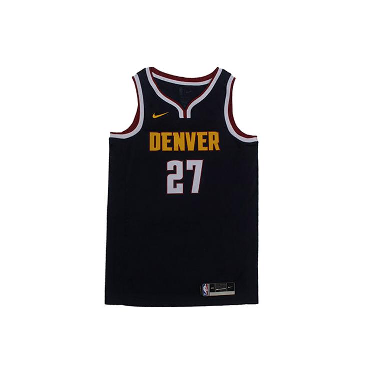 Nike NBA Basketball Jerseys Men's Black Blue Moderate Camisole CW3663-425