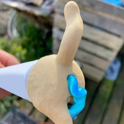 Tappo Dentifricio Naso Dispenser Dentifricio Animale Divertente Topper Dentifricio a Forma di Naso Stampato in 3D Regalo Scherzo per Amici Famiglia