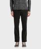 PANICALE Dark Brown Regular Slim Fit Textured Cotton Pants