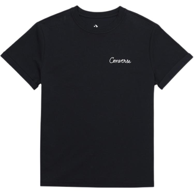 

Новые женские футболки Converse синего цвета WCH664-GHM M