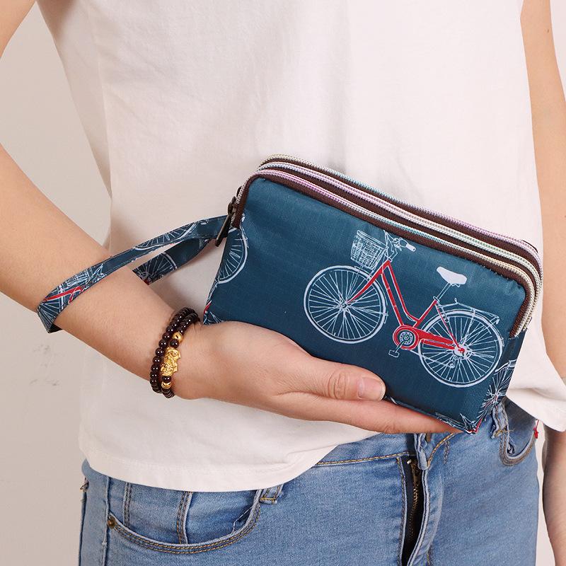 Wholesale new women s long mobile phone wallet clutch bag women s fabric change bag women s clutch small clutch bag