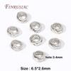 18K Gold Plated/Rhodium Irregular Spacer Beads,Separator For Beads,Metal Bracelet Beads DIY Jewelry Making Accessories