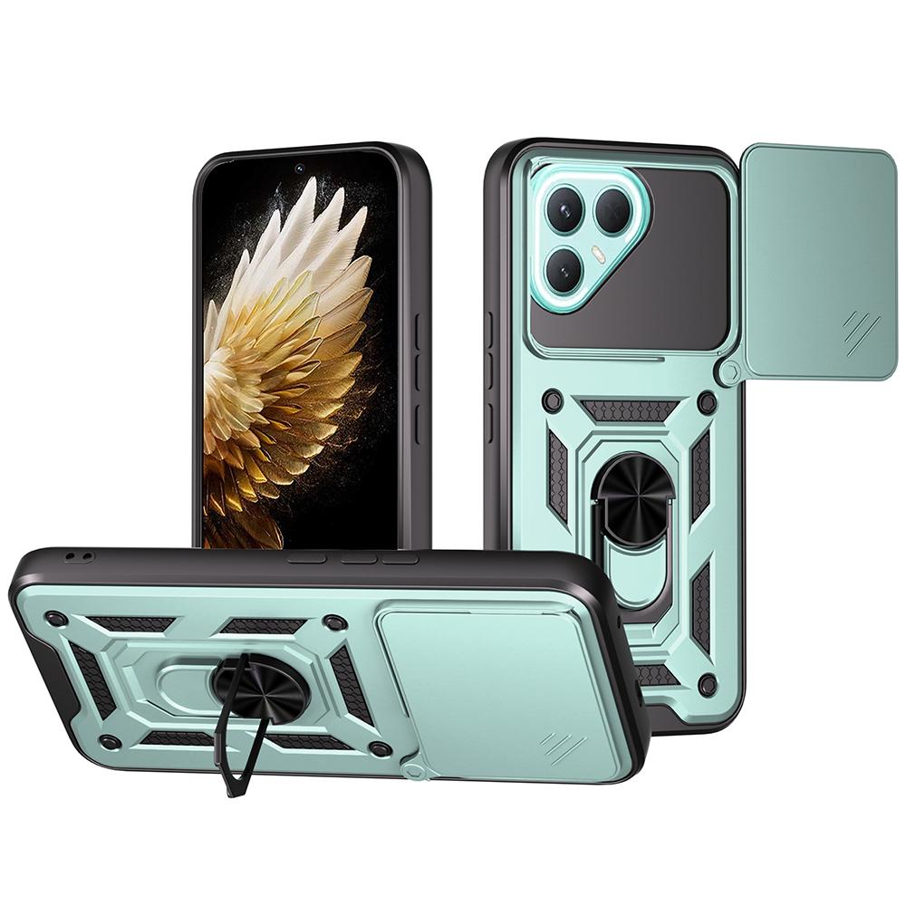 Armor Holder Funda for Tecno Pova 7 Pro 5G Case Cover Slide Camera Protection Ring Stand Shockproof Back Capa Funda
