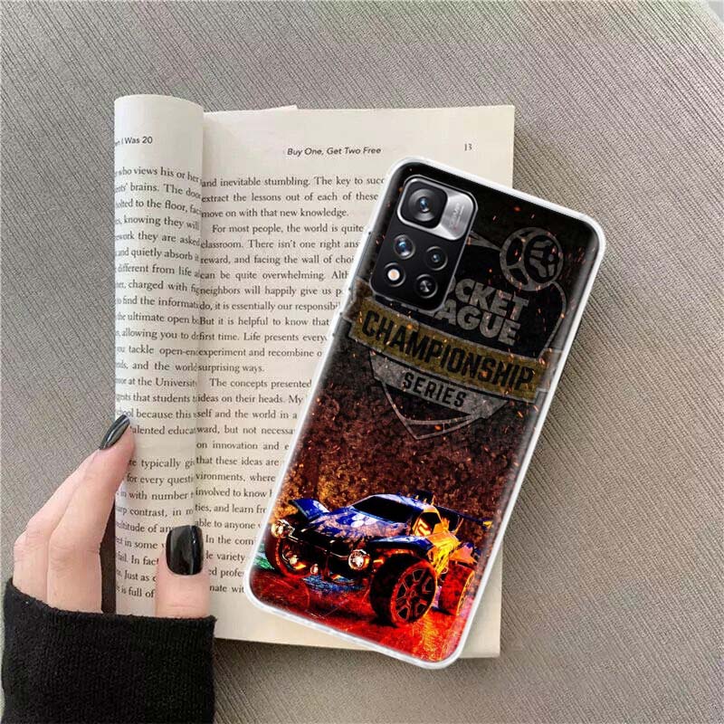 

R-Rocket L-League Game Phone Case For Xiaomi Redmi Note 11 12 14 13 Pro Plus 5G 14S 4G 12S 10 10S 11T Pro 11S 11E Coque Fundas T Redmi Note 14 Pro 5G