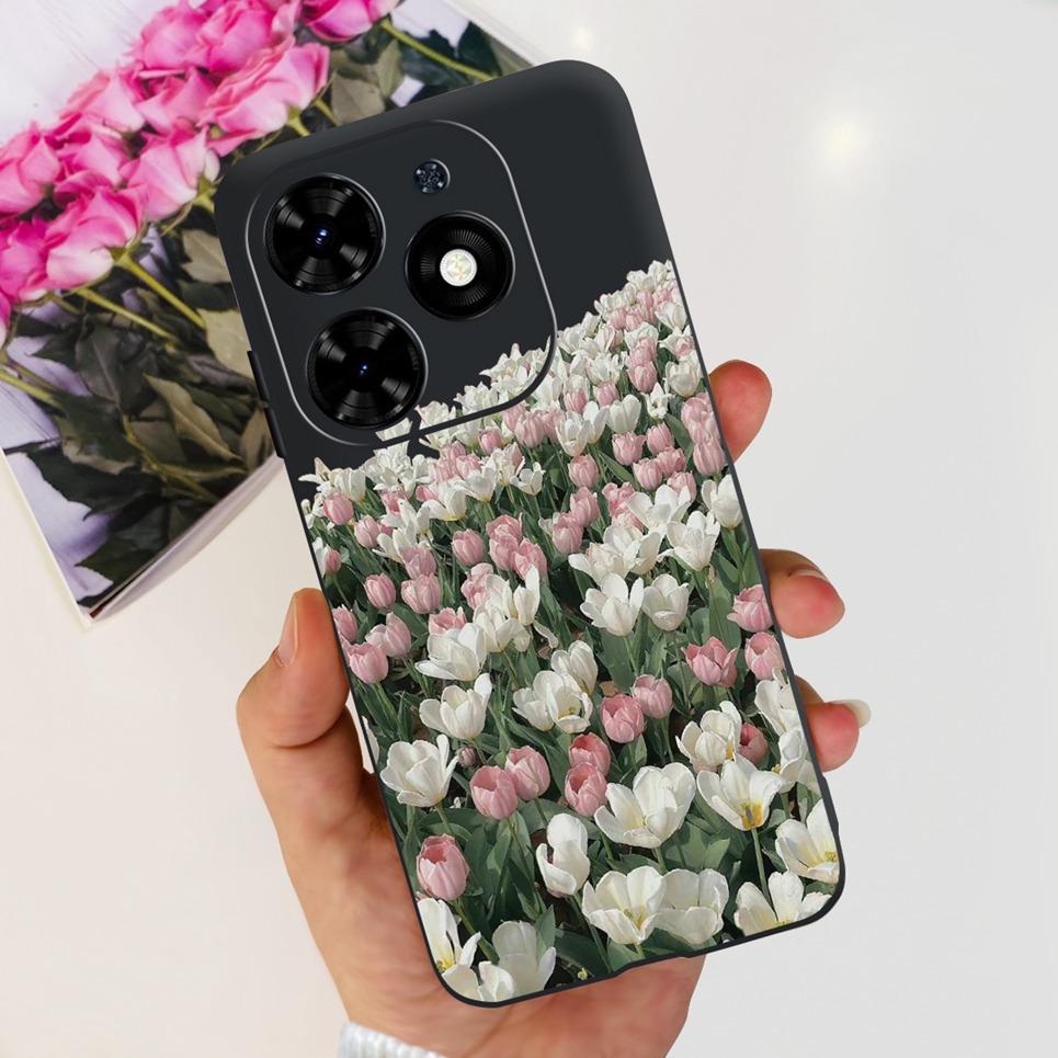 Coque Funda For Infinix Hot 40i Hot40i 2023 New Fashion Back Cover Colorful Painting Print Phone Cases On Hot 40 I Soft Matte