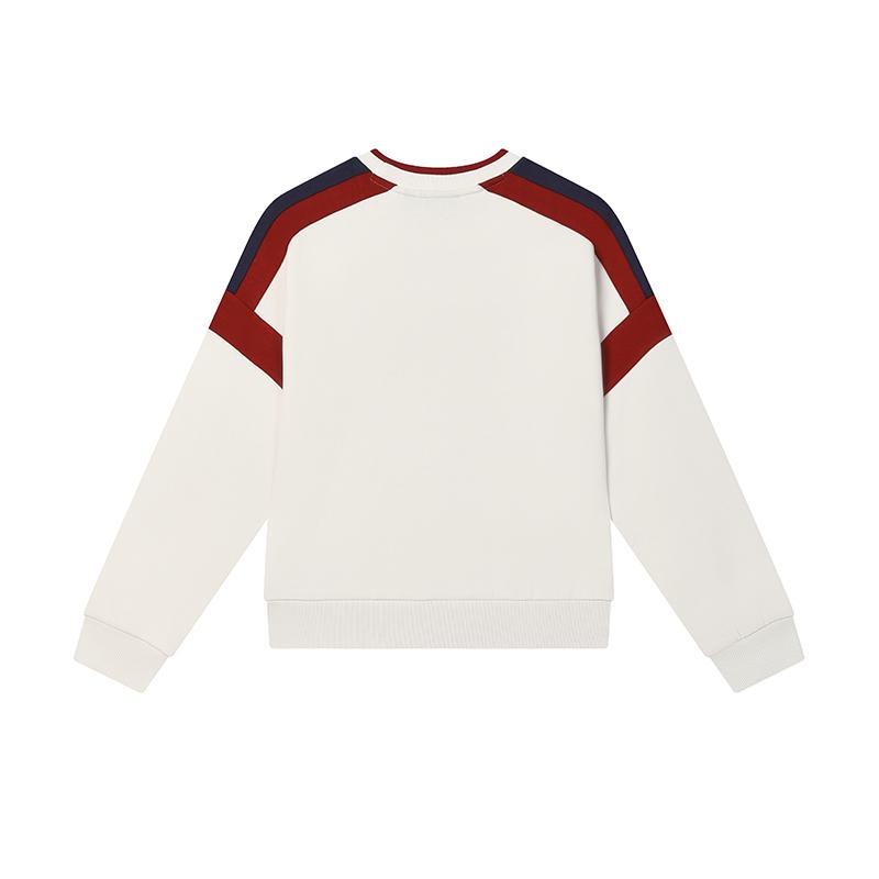 New FILA Sweatshirt Women's Fresh Ivory F11W449207FIV