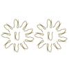 50Pcs Metal Curtain Hook Multifunctional Drapery Hook for Shower Curtain Window Accessories Sturdy Home Decoration Clips