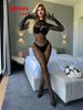 Sexy Bodysuits Transparent Bodystocking Hollow Bold Body Suit Backless Pantyhose Erotic Costumes Sexy Fishnet Lingerie Outfits
