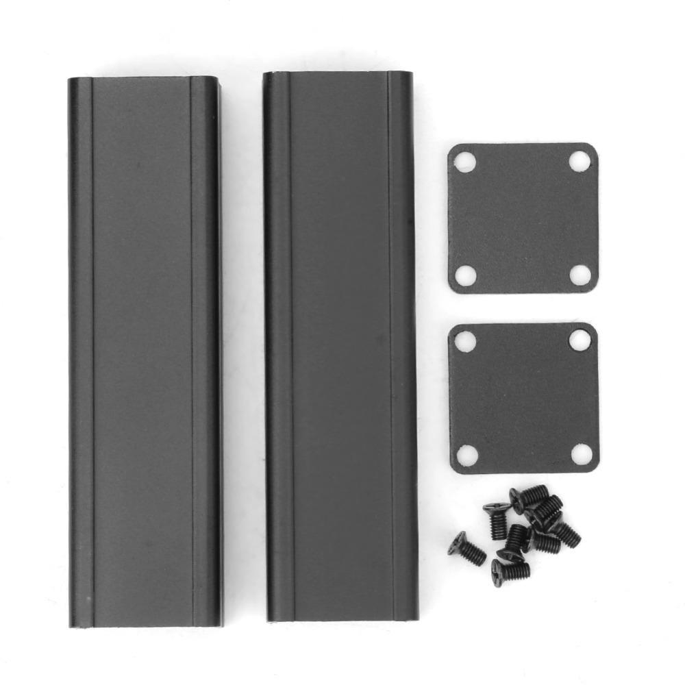 

Cooling Design 25*25*90mm Aluminum Box Split Type Aluminum Aluminum Cooling Case Black Electronic DIY Enclosure DIY Instruments