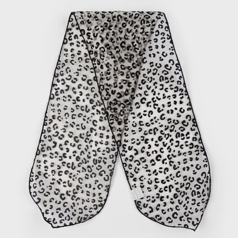 

Eireve LEOPARD ORGANZA SCARF (BEIGE) Beige (Hopi pattern black)
