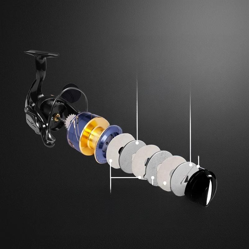 TLXT Lightweight Anti-Tangle Saltwater Spinning Fishing Reel