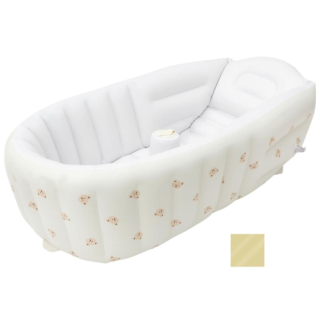 Inflatable Baby Bathtub Portable Children Swimming Pool Outdoor Foldable Anti Slip Blow Up Bath Tub Gaming Pool