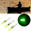 6PCS LED Fishing Float Lights Luminous Red Green Fishing Floats 4*0.5cm Cylindrical Fishing Glow Sticks Saltwater Fishing
