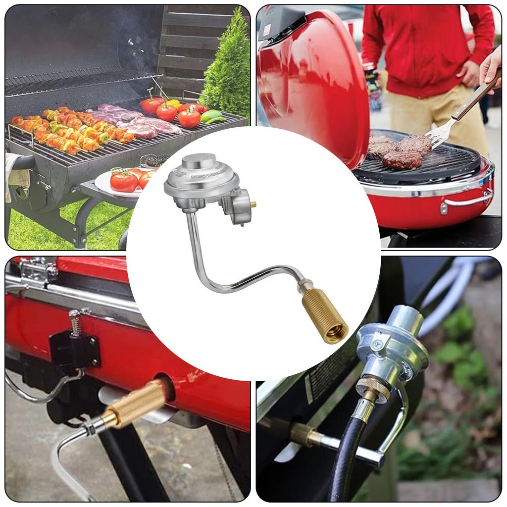 Portable Grill Regulator Easy Installation Gases Regulator Replacement Balance Regulator Assembly for Outdoor Cooking