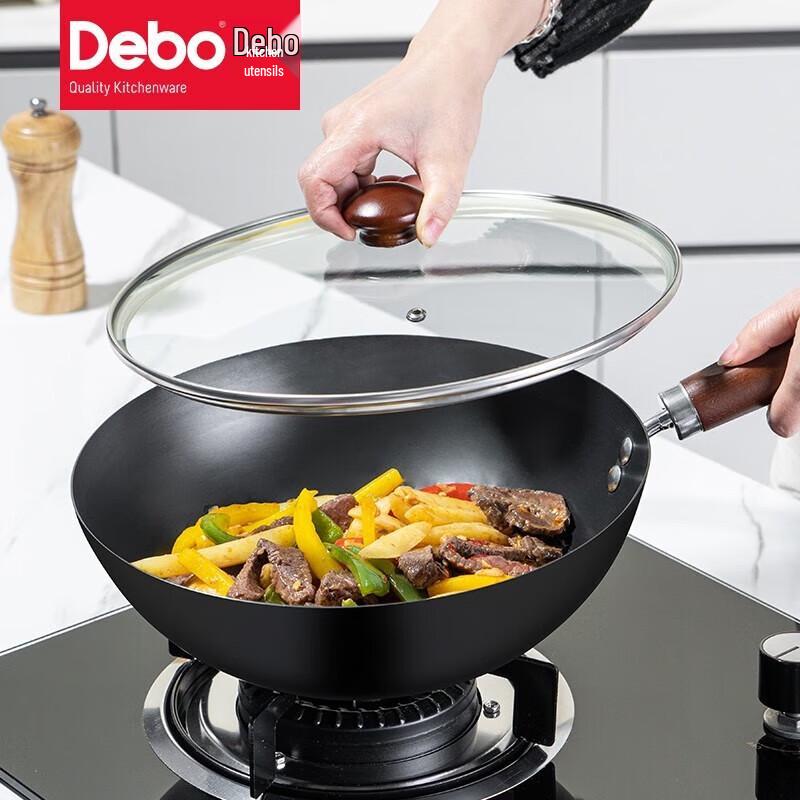 Depot Sirac 28cm Cast Iron Wok