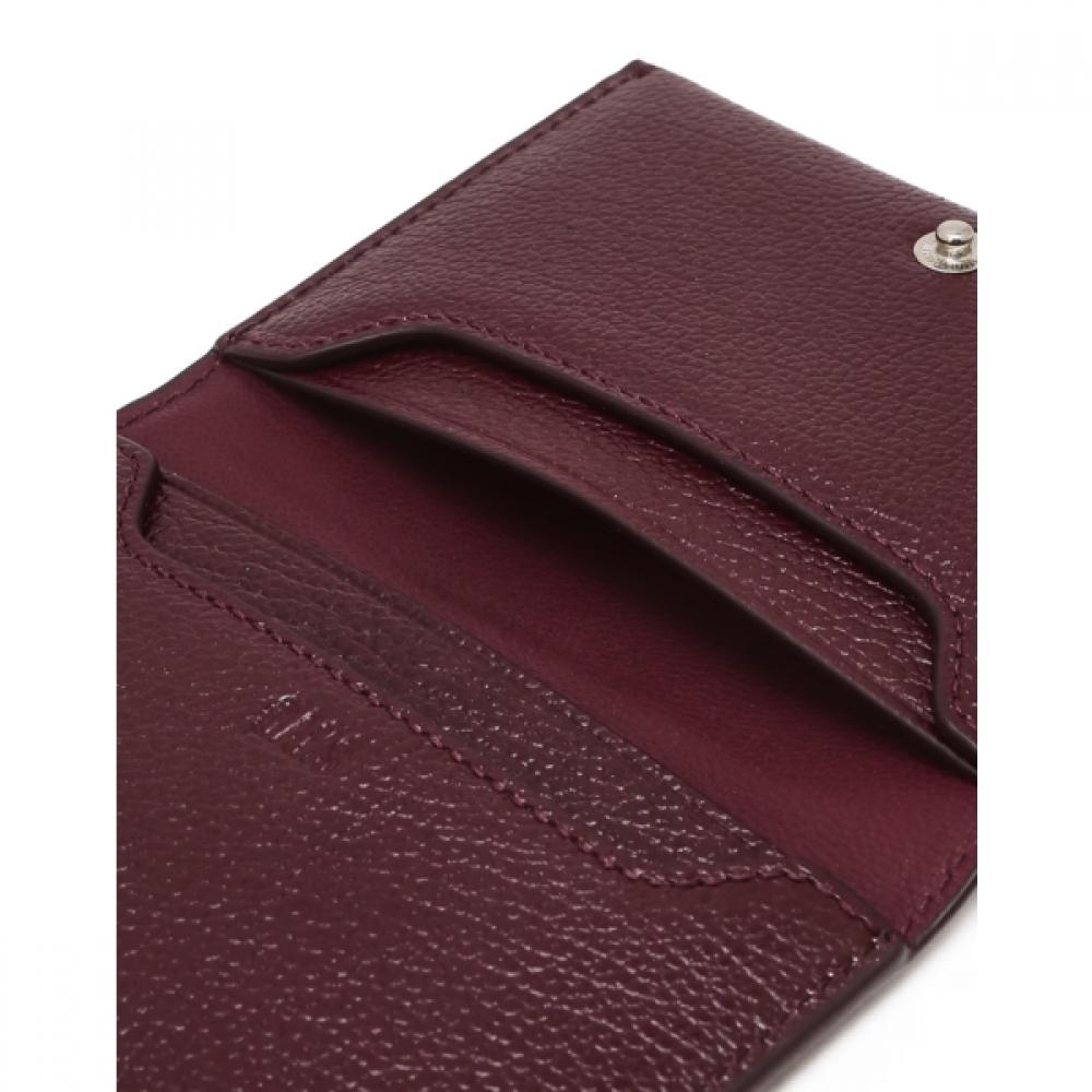 Daks Leather Card Wallet Burgundy Dcwa6f509d2
