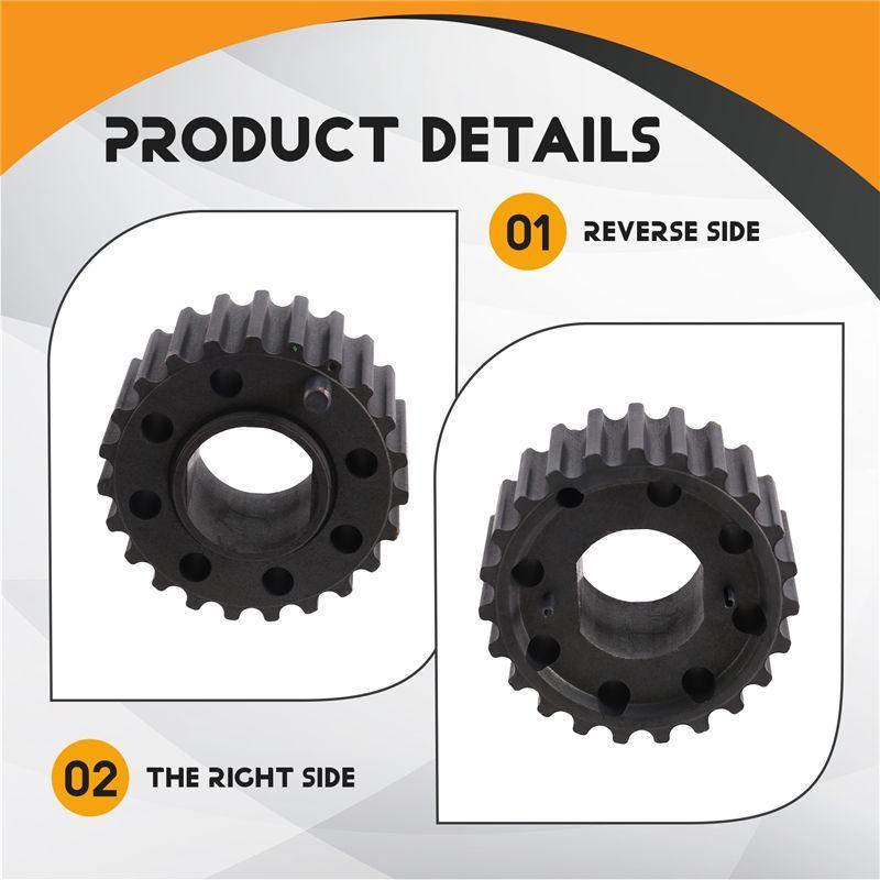 MR994798 For Mitsubishi Lancer Colt CS1A CS2A CS3A 2000-2011 CJ1A Crankshaft Gear Drive Sprocket Sensing Blade MR994801-AU62