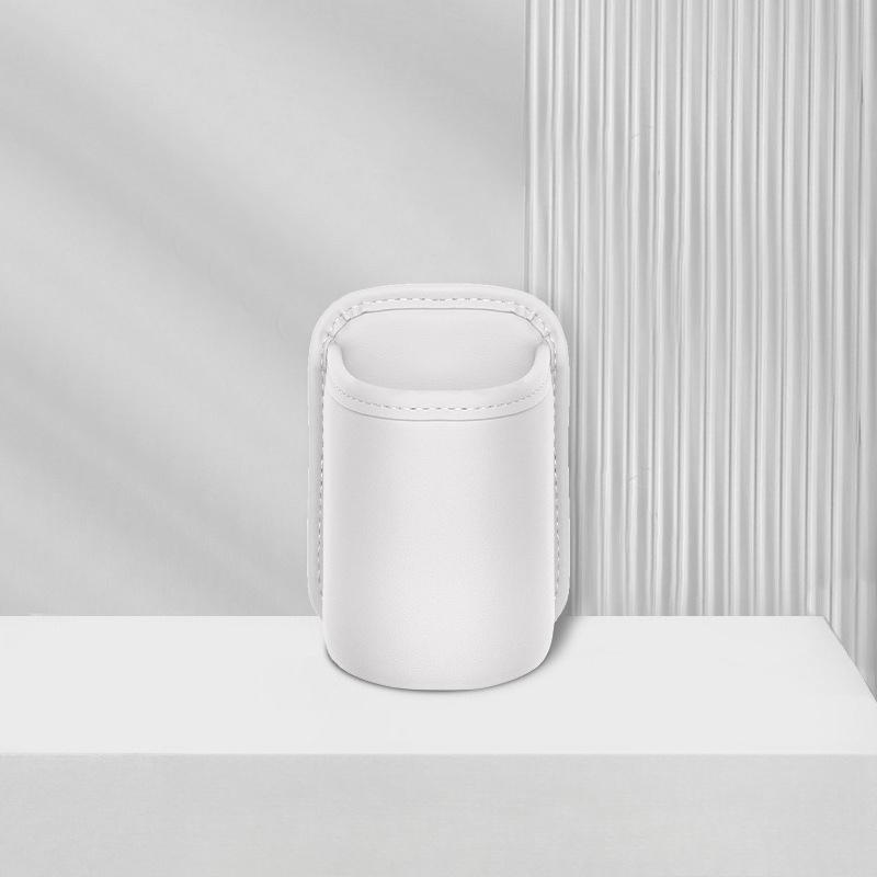 Car Back Seat Cup Holder - Leather Automotive Drink Rack Storage Bin, Practical Auto Interior Accessories for Car Organization