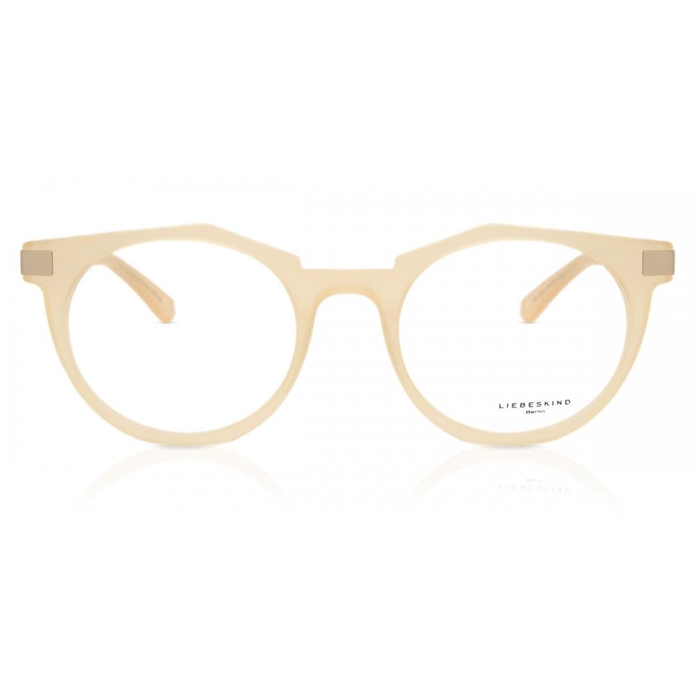 

Liebeskind 11028 00710 Unisex Eyeglasses Frosted Beige Brown/49