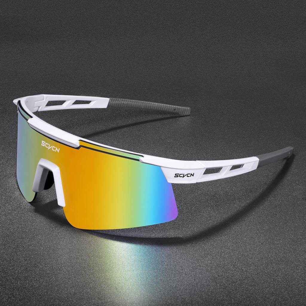 SCVCN UV400 Cycling Glasses Outdoor Hiking Drive Running Sunglasses Fashion Sports Glasses Men Women MTB Road Bike Sunglasses