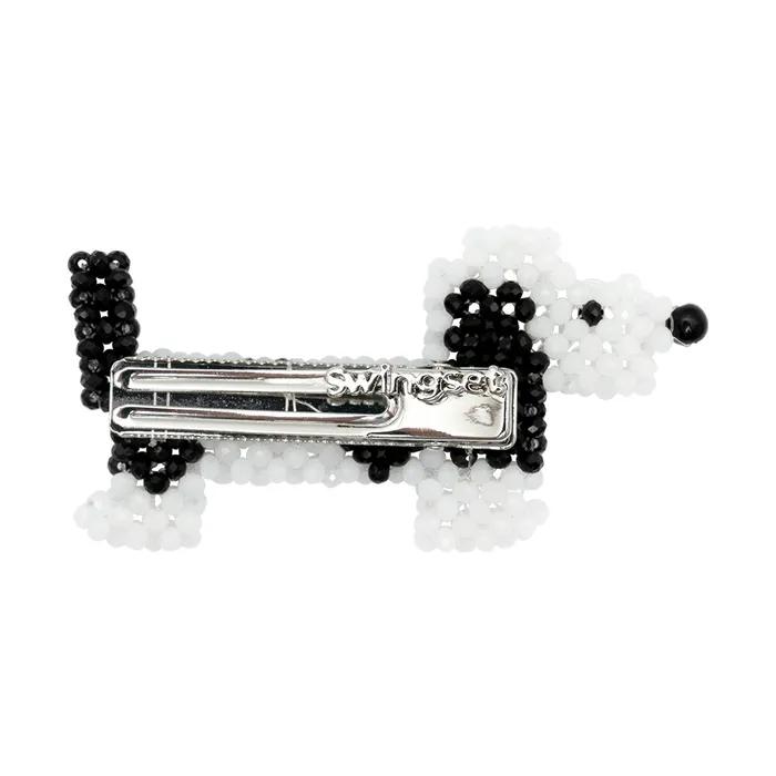 Heart Puppy Hairclip (Black)