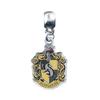 Hufflepuff Crest Slider Charm Silver