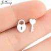 Lovely Dog Paw Earrings Women Multiple Stainless Steel Earings Fashion Jewelry Mushroom Rocket Lighter Ear Studs Weird Gift