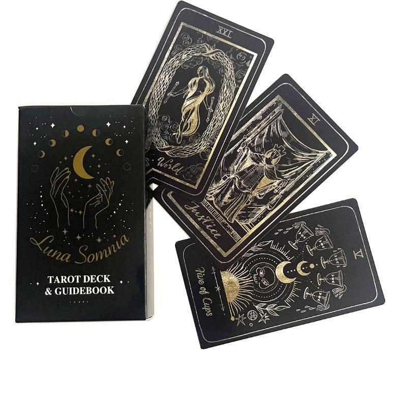 12x7cm Ethereal Vision Tarot Cards - Big Rabbit Christmas Eve Illusion Abyss