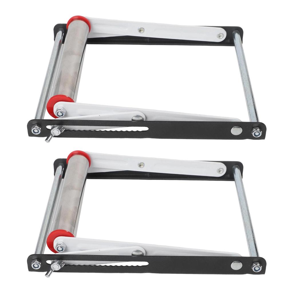 Foldable Material Support Bracket for Cutting Machines Height Adjustable from 55 to 135mm for User Convenience