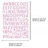 12 Letter Stickers Color English Digital Combination DIY Water Cup Computer Decoration Waterproof Hand Account Stickers
