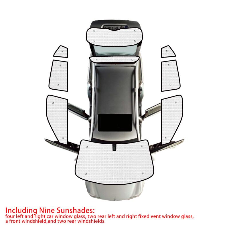 For Mitsubishi Eclipse Cross GK GL YA 2018 Car Full Coverage Sunshade Anti-UV Accessories Window Visor