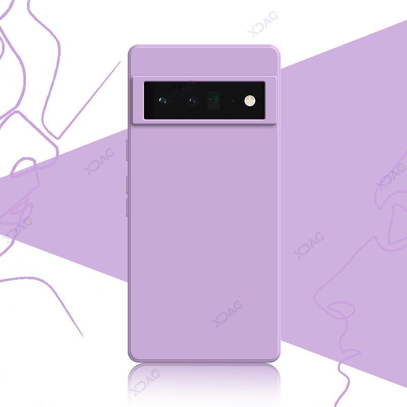 Luxury Square Liquid Silicone Case for Google Pixel 6 Pro 6A Pixel6 A 5G 360 Soft Phone Cover Anti Fall Bag Coque Armor