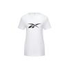 Classic Logo Minimalist Sports Casual Versatile Short Sleeve T-Shirt Women Tops White GV5522
