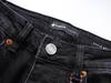 European and American Purple Slim Men's Trendy Light Luxury Elastic Jeans