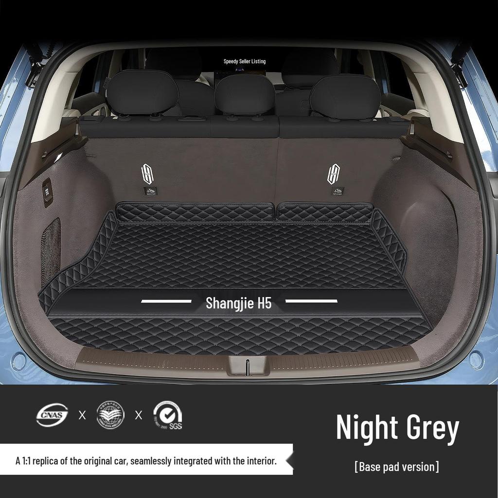Huawei Shangjie H5 Trunk and Tail Box Mats - Full Coverage, Modified Design, Set of 25