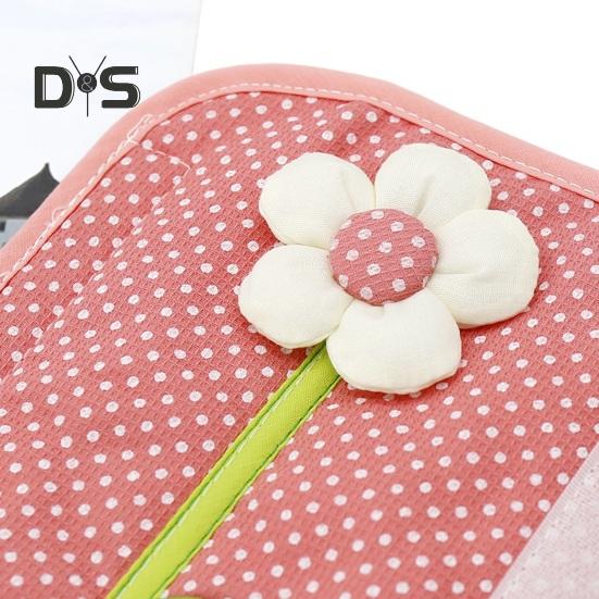 1 pár krytů klik dveří chladničky květinový design odolný proti opotřebení, nevyblednou, omyvatelná rukojeť, kryty klik dveří