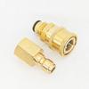 Pressure Washer Adapter Sturdy Professional Copper Replacement Premium Leakproof Pressure Washer Parts Coupler Quick Connect Kit