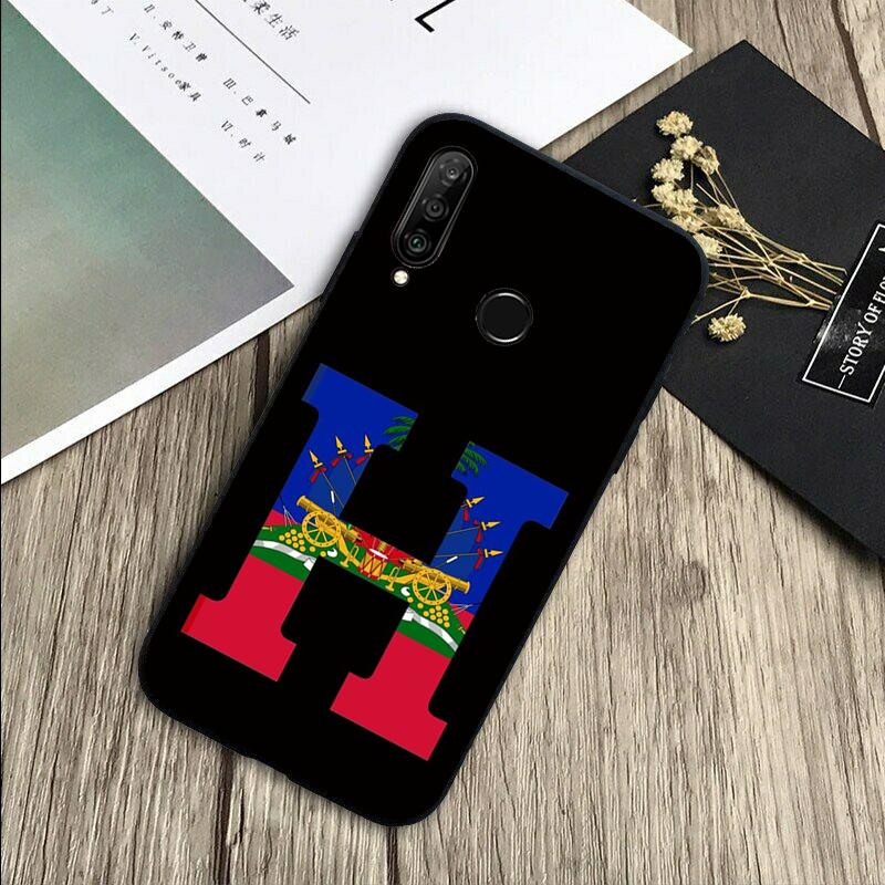 Vintage Haiti Haitian Flag For Huawei Nova 12s 12i 11i 7i 8i Y73 Y70 Y90 Y60 Y72 Y61 Y91 9 10 SE P30 Pro P40 Lite Case