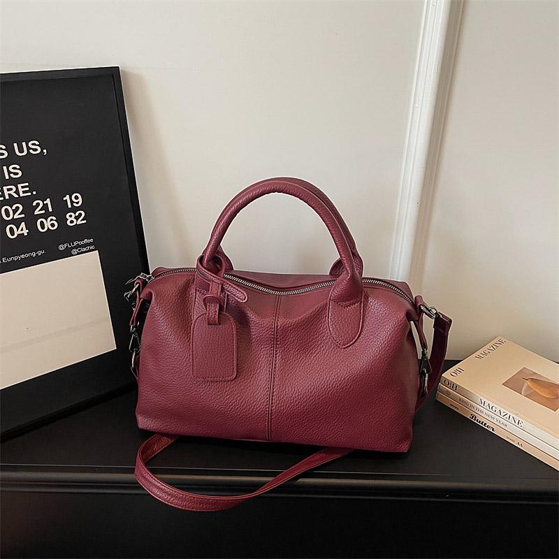 Bolso Tote de Gran Capacidad Bolso de Mano Vintage para Mujer Bolso Cruzado para el Trabajo