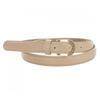 Shop Women Wave Shine Gold Volume Belt Beige Tu Wbt 0750