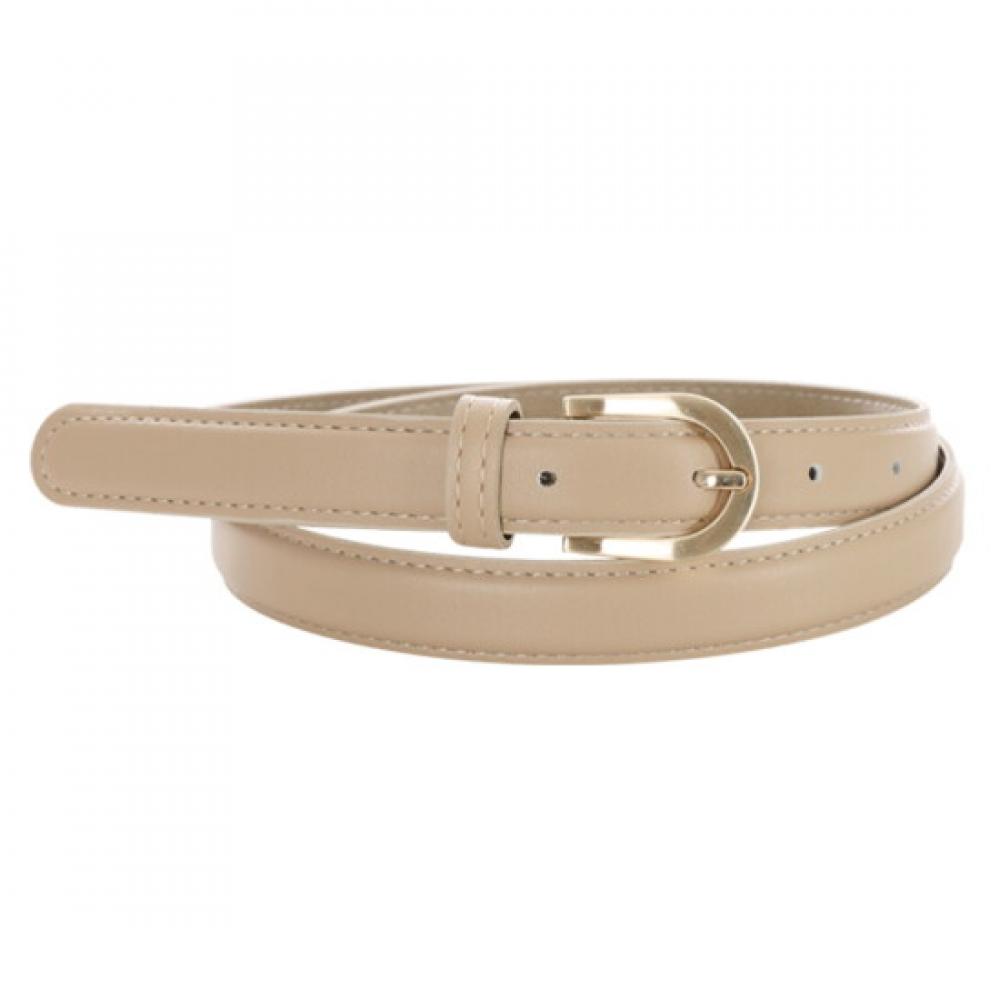 Shop Women Wave Shine Gold Volume Belt Beige Tu Wbt 0750