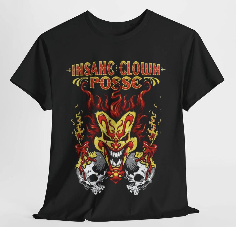 Insane Clown Posse T-Shirt, Icp Concert T-Shirt, Insane Clown Fan Art Shirt Unisex T-Shirt S