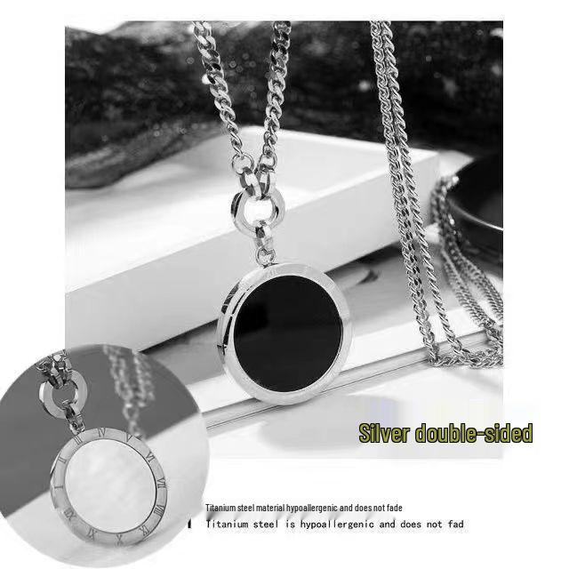 B Letter Pendant Retro Sweater Chain - 2024 Trendy Hip-Hop Jewelry for Autumn/Winter