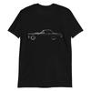 Ford Thunderbird 1955 Antiker Klassiker Kurzarm-T-Shirt