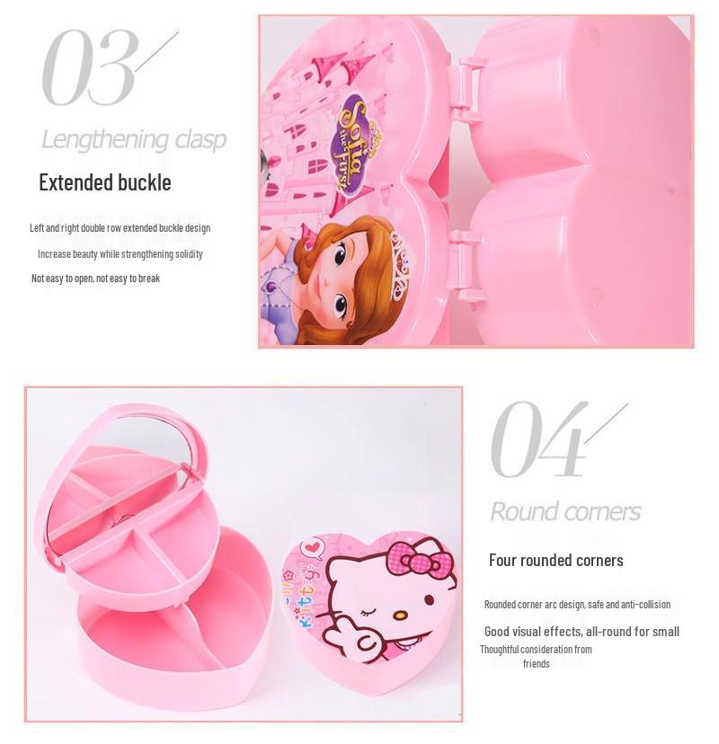 Frozen Elsa Jewelry Set: Princess Necklace, Bracelet, Earrings & Ring for Kids